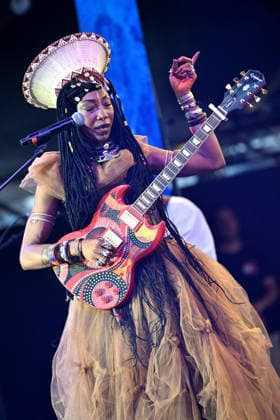 Fatoumata Diawara, a Malian singer, actress, and singer-songwriter, is performing on the Pinède Gould stage during the 65th Juan Jazz Festival on July 15, 2026. Since 1960, the Jazz à Juan Festival has welcomed the biggest names in jazz. Bruno Bebert Bestimage Fatoumata Diawara, a Malian singer, actress, and singer-songwriter, is on stage at the Pinède Gould during the 65th Jazz à Juan Festival on July 15, 2026. Since 1960, the Jazz à Juan Festival has welcomed the biggest names in jazz. Antibes, Juan-les-Pins, France  Copyright: xBrunoxBebertx xBestimagexBrunoxBebertx xBestimagex