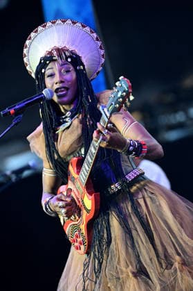 Fatoumata Diawara, a Malian singer, actress, and singer-songwriter, is performing on the Pinède Gould stage during the 65th Juan Jazz Festival on July 15, 2026. Since 1960, the Jazz à Juan Festival has welcomed the biggest names in jazz. Bruno Bebert Bestimage Fatoumata Diawara, a Malian singer, actress, and singer-songwriter, is on stage at the Pinède Gould during the 65th Jazz à Juan Festival on July 15, 2026. Since 1960, the Jazz à Juan Festival has welcomed the biggest names in jazz. Antibes, Juan-les-Pins, France  Copyright: xBrunoxBebertx xBestimagexBrunoxBebertx xBestimagex