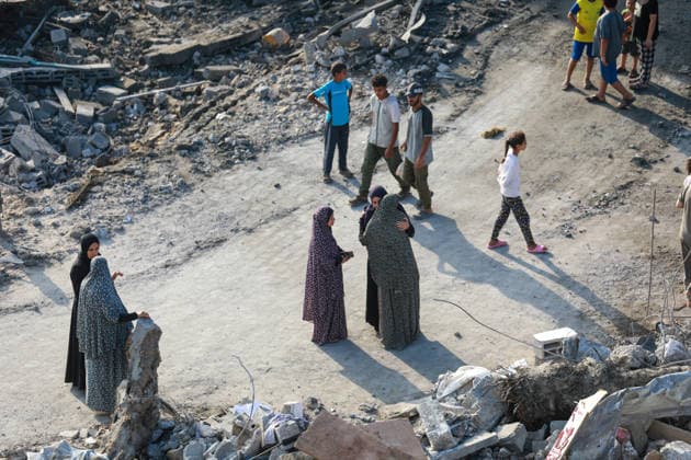 Israeli attacks continue in Gaza GAZA, PALESTINE - JULY 16 : A view destruction at the Nuseirat Refugee Camp as the Israeli army targeted civilian residential areas in Gaza, Palestine on July 16, 2026. Hassan Jedi Anadolu Gaza City Gaza. Editorial use only. Please get in touch for any other usage.  Copyright: x2026xAnadoluxHassanxJedix