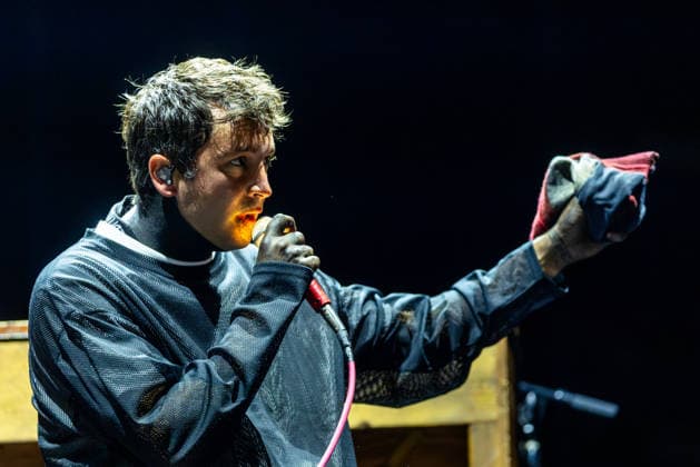 Singer Tyler Joseph of American duo Twenty One Pilots performs at the music festival Colours of Ostrava on July 15, 2026, in Ostrava, Czech Republic. (CTKxPhoto VladimirxPrycek) CTKPhotoP2026071509072  CTKPhotoP2026071509072
