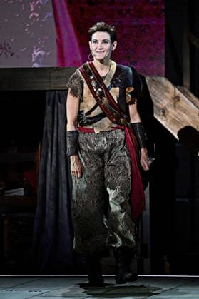 NIBELUNGEN FESTSPIELE. Schauspielerin Anna Martine Freeman während der Fotoprobe zu den Nibelungen Festspielen Die Hunnenkönigin am 15.07.2026 vor dem Kaiserdom Worms. 20260715MWI113093 *** NIBELUNGEN FESTIVAL Actress Anna Martine Freeman during the photo shoot for the Nibelungen Festival, *The Hun Queen*, on July 15, 2026, in front of the Imperial Cathedral in Worms 20260715MWI113093