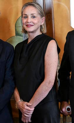 July 16, 2026, Rome, Italy: US actress Sharon Stone during the last day of 2026 Global Nobel Laureates Assembly in Rome, Italy, 16 July 2026. ANSA RICCARDO ANTIMIANI. Rome Italy  - ZUMAa110 20260716_zaf_a110_006 Copyright: xRiccardoxAntimianix