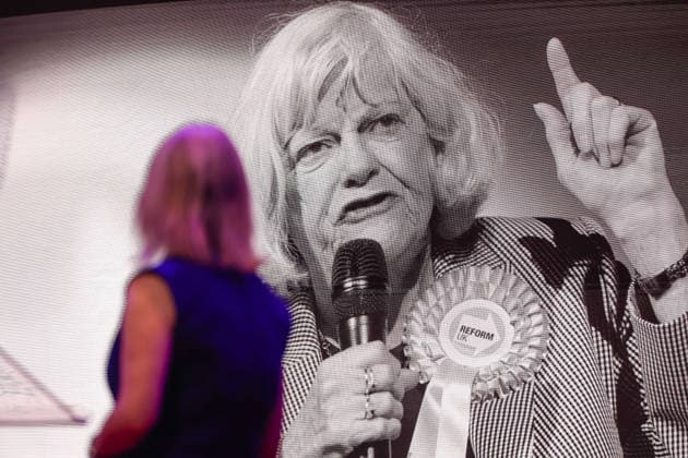 MPs join We Own It campaigners to say NO to the proposal to take over Thames Water by its creditors, London, UK, on 13 July 2026. Former Prime Minister Liz Truss and CPAC Chairman Matt Schlapp open CPAC Great Britain with a a tribute to Ann Widdecombe at CPAC Great Britain at the InterContinental Hotel, North Greenwich, London, UK, on 16 July 2026. Widdecombe, the former Conservative MP, Brexit Party MEP and Reform UK spokesperson, was found dead at her home in Haytor, Devon on 9 July 2026 in what counter-terrorism police have described as a targeted attack. A 28-year-old man remains in custody in connection with her murder. CPAC Great Britain, chaired by former Prime Minister Liz Truss and running from 16 to 18 July 2026, is the inaugural  Copyright: xPetexSpellerx xAvalonx 1116830146