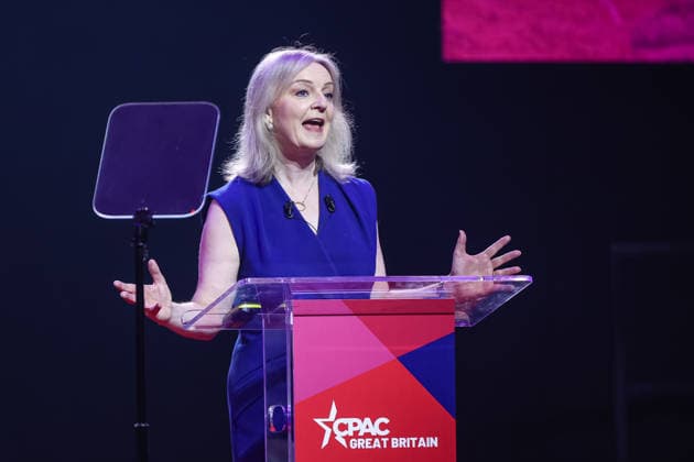 MPs join We Own It campaigners to say NO to the proposal to take over Thames Water by its creditors, London, UK, on 13 July 2026. Former Prime Minister Liz Truss and CPAC Chairman Matt Schlapp open CPAC Great Britain with a a tribute to Ann Widdecombe at CPAC Great Britain at the InterContinental Hotel, North Greenwich, London, UK, on 16 July 2026. Widdecombe, the former Conservative MP, Brexit Party MEP and Reform UK spokesperson, was found dead at her home in Haytor, Devon on 9 July 2026 in what counter-terrorism police have described as a targeted attack. A 28-year-old man remains in custody in connection with her murder. CPAC Great Britain, chaired by former Prime Minister Liz Truss and running from 16 to 18 July 2026, is the inaugural  Copyright: xPetexSpellerx xAvalonx 1116829825