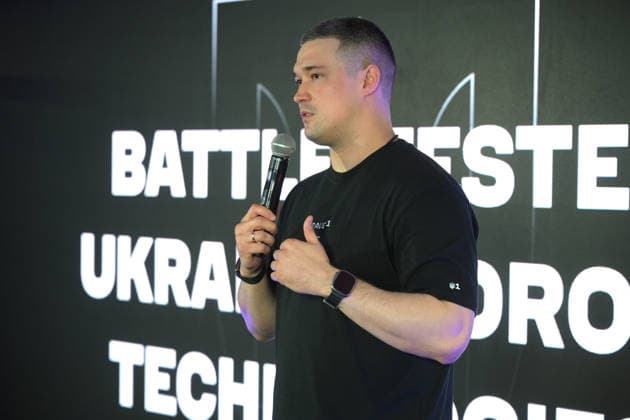 Former Defence Minister of Ukraine Mykhailo Fedorov holds a briefing in Kyiv, Ukraine, July 16, 2026. Fedorov stated that reform initiatives proposed by the Ministry of Defence had begun to be blocked and that Commander-in-Chief of the Armed Forces of Ukraine Oleksandr Syrskyi had not been prepared to discuss existing problems openly. He noted that the ministry had faced resistance to all of its proposed initiatives and that Syrskyi, despite being aware of the challenges facing the military, had not been willing to address them directly. Protests against Fedorov’s dismissal are reported in Kyiv and other Ukrainian cities. On July 14, the Verkhovna Rada approved the resignation of Prime Minister Yuliia Svyrydenko, which automatically resulte  Copyright: xDanyloxAntoniukx
