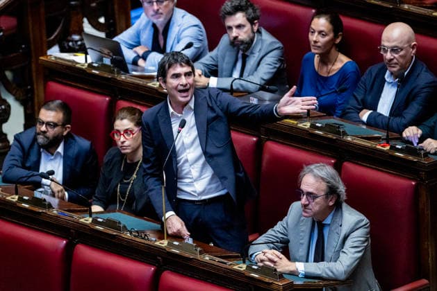 July 16, 2026, Rome, Italia, Italy: Nicola Fratoianni during the session at the Chamber of Deputies for the final vote on the electoral law, Rome, July 16, 2026 Rome Italy  - ZUMAa289 20260716_zia_a289_004 Copyright: xFrancescoxFotiax xAgfx