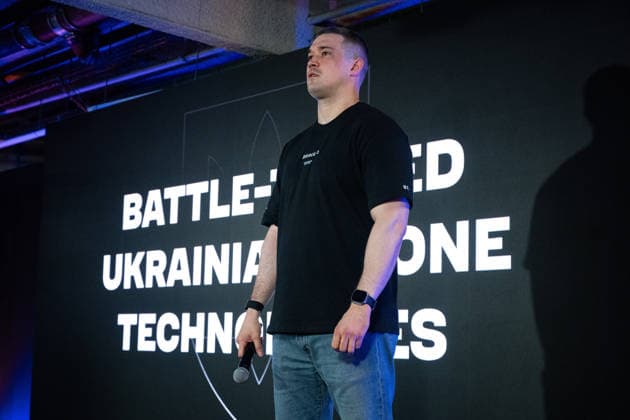 Briefing of former Ukrainian Defence Minister Mykhailo Fedorov in Kyiv KYIV, UKRAINE - JULY 16: Defense minister of Ukraine Mykhailo Fedorov gives a briefing after his dismissal from his position by President of Ukraine Volodymyr Zelenskyy in Kyiv, Ukraine, on July 16, 2026. Stringer Anadolu Kyiv Ukraine. Editorial use only. Please get in touch for any other usage.  Copyright: x2026xAnadoluxStringerx