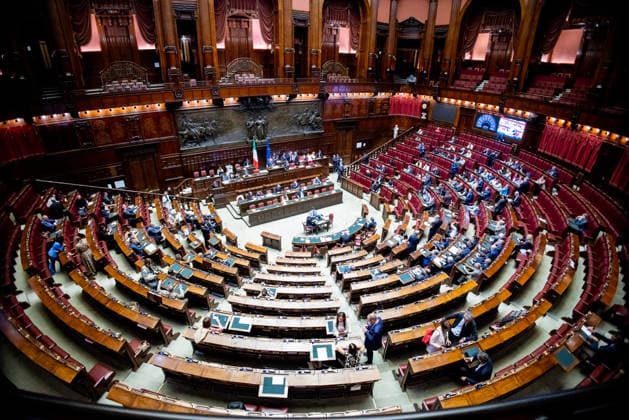July 16, 2026, Rome, Italia, Italy: The Chamber of Deputies for the final vote on the electoral law, Rome, July 16, 2026 Rome Italy  - ZUMAa289 20260716_zia_a289_008 Copyright: xFrancescoxFotiax xAgfx