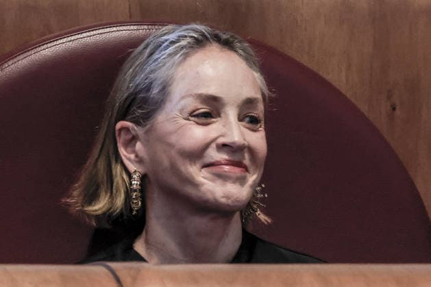 Global Nobel Laureates Assembly on Artificial Intelligence and Nuclear War in Rome ROME, ITALY, JULY 16: U.S. actress Sharon Stone attends the last day of the Global Nobel Laureates Assembly on Artificial Intelligence and Nuclear War at the Capitoline Hill in Rome, Italy, on July 16, 2026. Riccardo De Luca Anadolu Rome Italy. Editorial use only. Please get in touch for any other usage.  Copyright: x2026xAnadoluxRiccardoxDexLucax