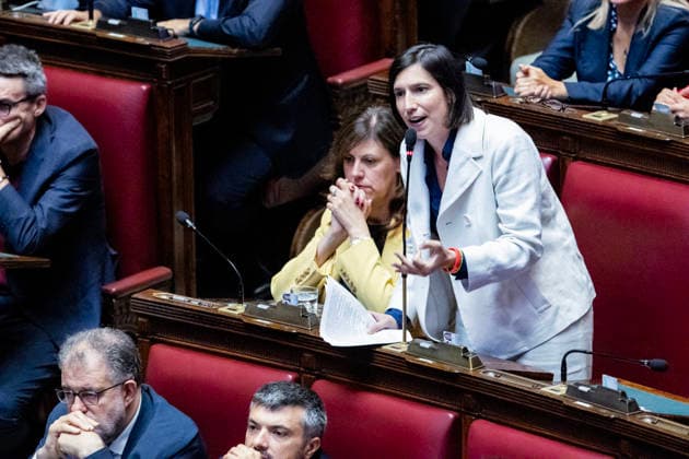 July 16, 2026, Rome, Italia, Italy: Democratic Party Secretary Elly Schlein during the session at the Chamber of Deputies for the final vote on the electoral law, Rome 16 07 2026 Rome Italy  - ZUMAa289 20260716_zia_a289_012 Copyright: xFrancescoxFotiax xAgfx