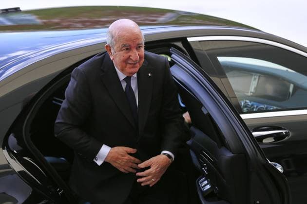 Berlin, Deutschland, 16.07.2026: Bundeskanzleramt: Empfang des Präsidenten Algeriens: Präsident von Algerien Abdelmadjid Tebboune *** Berlin, Germany, July 16, 2026 Federal Chancellery Reception for the President of Algeria, Abdelmadjid Tebboune Copyright: xdtsxNachrichtenagenturx dts_127887