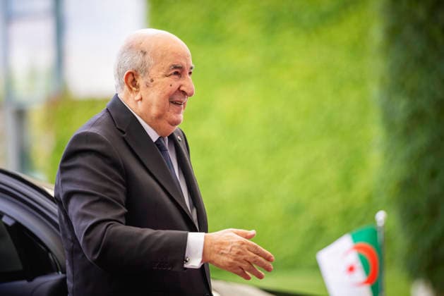 Abdelmadjid Tebboune, Praesident von Algerien, aufgenommen im Rahmen eines Besuchs in Berlin, 16.07.2026. Berlin Deutschland *** Abdelmadjid Tebboune, President of Algeria, photographed during a visit to Berlin, July 16, 2026, Berlin, Germany Copyright: xJulianexSonntagx