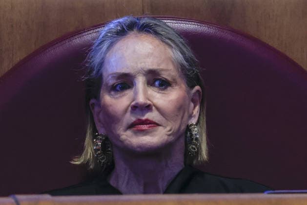 Global Nobel Laureates Assembly on Artificial Intelligence and Nuclear War in Rome ROME, ITALY - JULY 16: U.S. actress Sharon Stone attends the last day of the Global Nobel Laureates Assembly on Artificial Intelligence and Nuclear War at the Capitoline Hill in Rome, Italy, on July 16, 2026. Riccardo De Luca Anadolu Rome Italy. Editorial use only. Please get in touch for any other usage.  Copyright: x2026xAnadoluxRiccardoxDexLucax