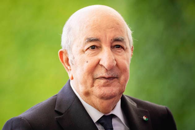 Abdelmadjid Tebboune, Praesident von Algerien, aufgenommen im Rahmen eines Besuchs in Berlin, 16.07.2026. Berlin Deutschland *** Abdelmadjid Tebboune, President of Algeria, photographed during a visit to Berlin, July 16, 2026, Berlin, Germany Copyright: xJulianexSonntagx