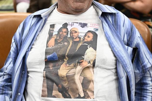 July 16, 2026, Genova, ITALIA: Alcuni dei parenti delle vittime dopo la lettura per la sentenza di primo grado per il crollo di ponte Morandi, Genova, 16 luglio 2026. Some of the relatives of the victims after the first-instance verdict for the collapse of the Morandi Bridge, Genoa, Italy, 16 July 2026. .ANSA LUCA ZENNARO Genova ITALIA  - ZUMAa110 20260716_zaf_a110_041 Copyright: xLucaxZennarox