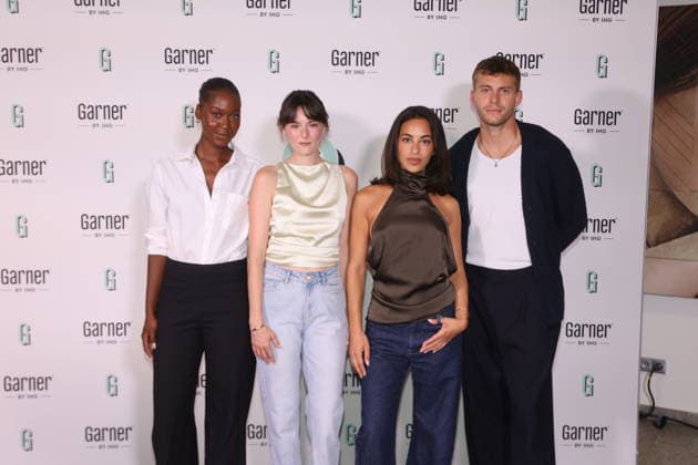Carefree Hamuyela, Lea van Acken, Gizem Emre und Ben Felipe beim Press-Event im Garner Hotel Berlin Mitte. Berlin, 16.07.2026 *** Carefree Hamuyela, Lea van Acken, Gizem Emre, and Ben Felipe at the press event at the Garner Hotel Berlin Mitte in Berlin, July 16, 2026 Copyright: xAgenturxMatthiasxWehnertx xR.xduxVinagex