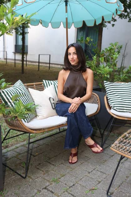 Gizem Emre beim Press-Event im Garner Hotel Berlin Mitte. Berlin, 16.07.2026 *** Gizem Emre at the press event at the Garner Hotel Berlin Mitte, Berlin, July 16, 2026 Copyright: xAgenturxMatthiasxWehnertx xR.xduxVinagex