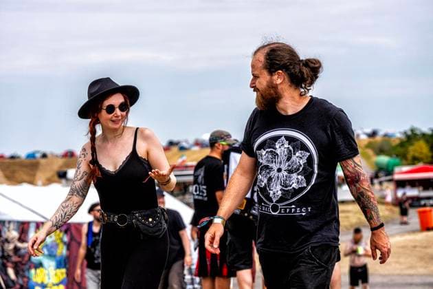 Autakt Dong Open Air 2026 ** NUR FÜR REDAKTIONELLE ZWECKE ** EDITORIAL USE ONLY **<p>Metallfans befinden sich am 16.7.2026 auf der Halde, Norddeutschland in Neukirchen-Vluyn. Es wird das diesjährige Musikfestival veranstaltet. Foto : Arnulf Stoffel Funke Foto Services < p> Buntes Deutschland NRW Neukirchen-Vluyn Copyright: ArnulfxStoffel *** Autakt Dong Open Air 2026 ** FOR EDITORIAL PURPOSES ONLY ** EDITORIAL USE ONLY ** p Metal fans will be at the slag heap on July 16, 2026, Neukirchen-Vluyn, Northern Germany. This year’s music festival is being held there. Photo: Arnulf Stoffel, Funke Foto Services p Colorful Germany, North Rhine-Westphalia, Neukirchen-Vluyn. Copyright ArnulfxStoffel Copyright: ArnulfxStoffel doc86qrymv8r3t6hfpb1bx3 ,EDITORIAL USE ONLY