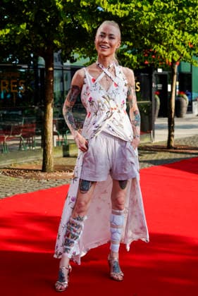 Festpremiere The Odyssey Oslo 20260716. Gjestene ankommer festpremieren pa The Odyssey pa ODEON kino i Oslo torsdag. Foto: Thomas Fure NTB Oslo Norge WiAPWkKh4CU EDITORIAL USE ONLY Ref:_ENTWiAPWkKh4CU.jpg *** Premiere Party for *The Odyssey* in Oslo, July 16, 2026. Guests arrive at the premiere party for *The Odyssey* at the ODEON cinema in Oslo on Thursday. Photo by Thomas Fure, NTB, Oslo, Norway. WiAPWkKh4CU. EDITORIAL USE ONLY. Ref: ENTWiAPWkKh4CU.jpg  Copyright: xThomasxFurex xNTBx