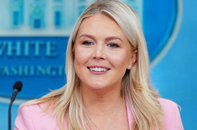 White House Press Secretary Karoline Leavitt speaks during a press briefing in the James S. Brady Briefing Room of the White House in Washington, DC on Thursday, July 16. 2026. This is Leavitt s first briefing since returning from maternity leave.  WAP202607162003 AARONxSCHWARTZ
