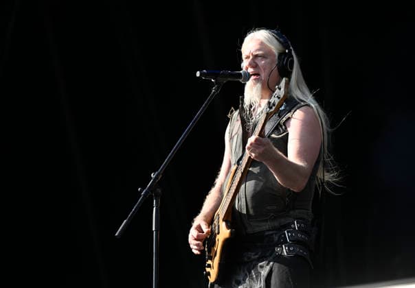 Marko Tapani Marco Hietala, Finnish heavy metal musician performs during the International Music Festival Masters of Rock in Vizovice near Zlin, Czech Republic, July 16, 2026. (CTKxPhoto DaliborxGluck) CTKPhotoP2026071606417  CTKPhotoP2026071606417