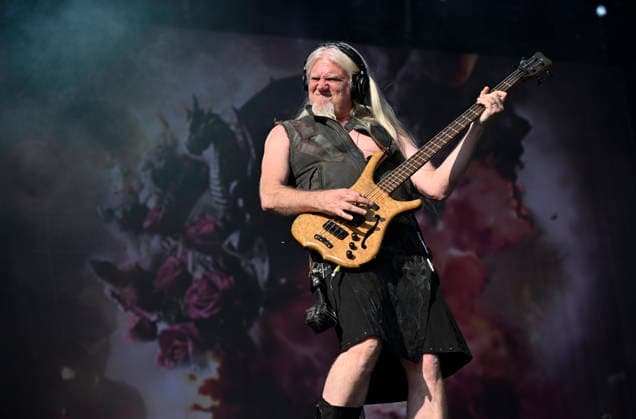 Marko Tapani Marco Hietala, Finnish heavy metal musician performs during the International Music Festival Masters of Rock in Vizovice near Zlin, Czech Republic, July 16, 2026. (CTKxPhoto DaliborxGluck) CTKPhotoP2026071606421  CTKPhotoP2026071606421
