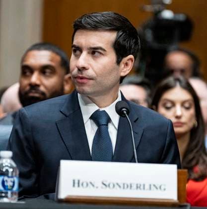 July 16, 2026, Washington, District Of Columbia, USA: Acting United States Secretary of Labor Keith Sonderling, testifies before the US Senate Committee on Health, Education, Labor and Pensions (HELP) on his nomination to be Secretary of Labor, in the Dirksen Senate Office Building on Capitol Hill in Washington, DC, USA, on Thursday, July 16, 2026 Washington USA  - ZUMAs152 20260716_faa_s152_050 Copyright: xAndrewxThomasx