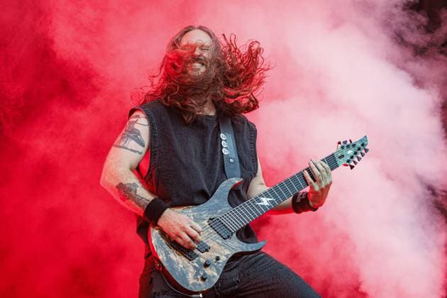 LICHTENVOORDE - Within Temptation on the first day of the Zwarte Cross festival. The four-day music, theater, and motocross event is taking place in the Achterhoek for the 28th time. ANP EMIEL MUIJDERMAN netherlands out - belgium out  Copyright: xx x563676140x originalFilename: 563676140.jpg