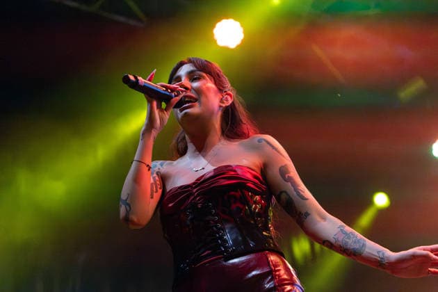16.07.2026, Bellinzona, Parco Urbano, Nevermind Music Fest 2026: Bambole di Pezza, Martina Cleo Ungarelli (lead vocals) Bellinzona Parco Urbano Ticino Switzerland *** July 16, 2026, Bellinzona, Parco Urbano, Nevermind Music Fest 2026 Bambole di Pezza, Martina Cleo Ungarelli on lead vocals, Bellinzona, Parco Urbano, Ticino, Switzerland Copyright: xJustPictures.ch FrancescoxMinghettix jp-en-FrMi-_NG_0661