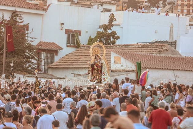 July 16, 2026: July 16, 2026 (Malaga) MoÂ¡laga is celebrating the feast of the Virgen del Carmen in the street. Hundreds of people attend this traditional appointment with the Queen of the Seas, who already visits Pedregalejo. - ZUMAc161 20260716_zap_c161_020 Copyright: xLorenzoxCarnerox