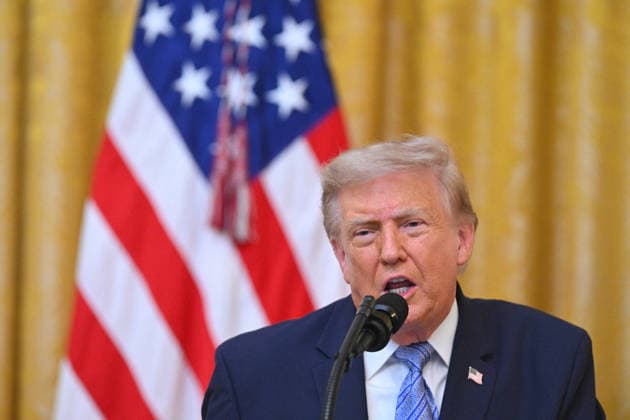 US President Trump to deliver address to nation US President Donald Trump addresses the nation from the East Room of the White House in Washington, DC on July 16, 2026. (Photo by Saul LOEB POOL AFP) Washington District of Columbia United States  Copyright: xPool ABACAx