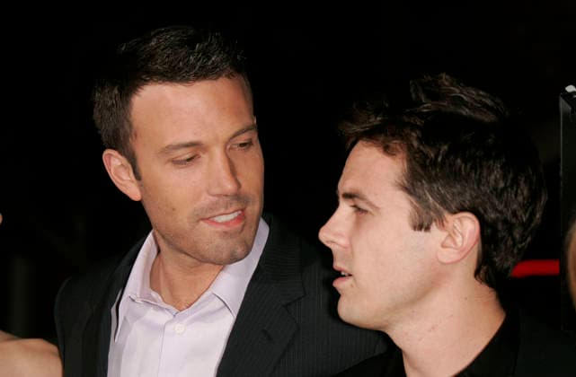 Gone Baby Gone Los Angeles Premiere Oct 8, 2007 - Westwood, California, USA - Director BEN AFFLECK & Actor CASEY AFFLECK arriving at the Gone Baby Gone Los Angeles Premiere held at the Bruin Theater. Copyright: xLisaxO Connorx