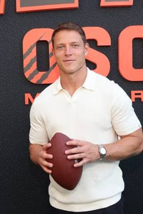 Los Angeles CA July 16:Christian McCaffrey at The We Are Osos Premiere on July 16, 2026 Credit: USA - ZUMAa123 20260716_zaa_a123_005 Copyright: xAdMediax