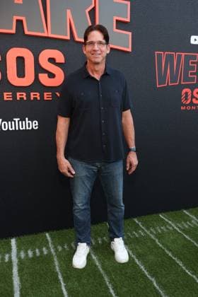 Los Angeles CA July 16: Ed McCaffrey at The We Are Osos Premiere on July 16, 2026 Credit: USA - ZUMAa123 20260716_zaa_a123_012 Copyright: xAdMediax