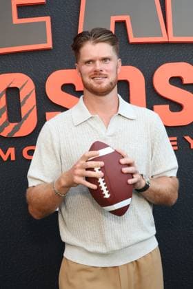 Los Angeles CA July 16: Sam Darnold at The We Are Osos Premiere on July 16, 2026 Copyright: xAdMediax xMediaPunchx