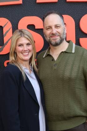 Los Angeles CA July 16: Jamie McBriety and Jason Sterman at The We Are Osos Premiere on July 16, 2026 Copyright: xAdMediax xMediaPunchx