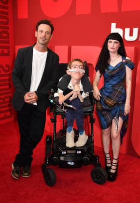 NEW YORK, NY - JULY 16: Scoot McNairy, Steve Way and Lola Petticrew at the New York Premiere of Hulu™s Furious on July 16, 2026 at Metrograph in New York City. Copyright: xmpi099 MediaPunchx