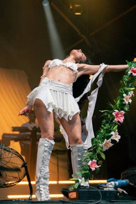July 16, 2026, London, United Kingdom: Victoria Naika known professionally as NaÃ¯ka performs at Somerset House Summer Series in London. London United Kingdom - ZUMAs197 20260716_aaa_s197_218 Copyright: xLounisxTiarx
