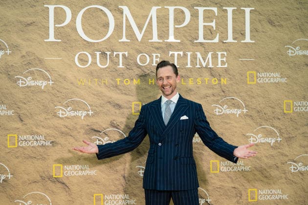 Pompeii: Out Of Time Premiere in London - 16 Jul 2026 Tom Hiddleston attends the Pompeii: Out Of Time Premiere at The British Museum. London United Kingdom Copyright: xLounisxTiarx xSOPAxImagesx _DSC3114
