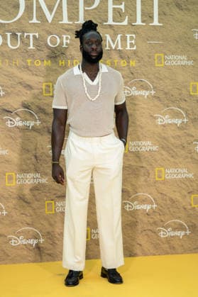 July 16, 2026, London, United Kingdom: Theo Ogundipe attends the Pompeii: Out Of Time Premiere at The British Museum. London United Kingdom - ZUMAs197 20260716_aaa_s197_329 Copyright: xLounisxTiarx