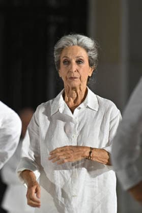 RECORD DATE NOT STATED Daniela Ziegler, Jedermanns Mutter, Jedermann, Fotoprobe, Salzburger Festspiele, Domplatz, Salzburg, 2026, Manfred Siebinger *** Daniela Ziegler, Everyman’s Mother, Everyman, Photo Rehearsal, Salzburg Festival, Domplatz, Salzburg, 2026, Manfred Siebinger