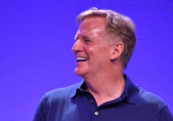 NEW YORK, NY - JULY 16: Roger Goodell at Disney Fan Draft at Center Stage during day 1 of Fanatics Fest NYC on July 16, 2026 at Javits Center in New York City. Credit: AdMedia New York City USA - ZUMAa123 20260716_zaa_a123_213 Copyright: xJohnxFyckex
