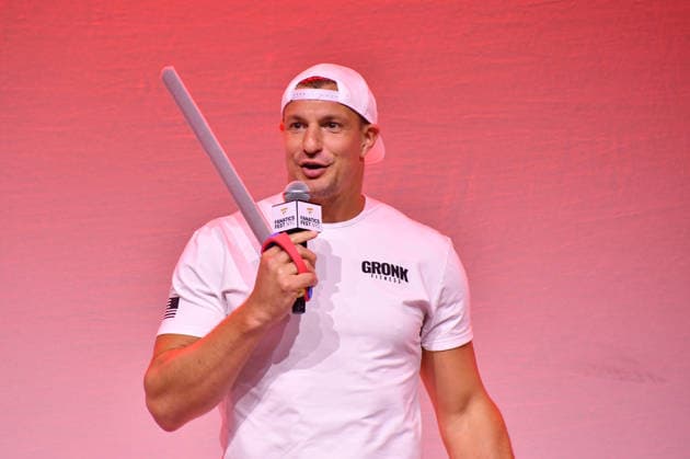 NEW YORK, NY - JULY 16: Rob Gronkowski at Disney Fan Draft at Center Stage during day 1 of Fanatics Fest NYC on July 16, 2026 at Javits Center in New York City. Credit: AdMedia New York City USA - ZUMAa123 20260716_zaa_a123_231 Copyright: xJohnxFyckex