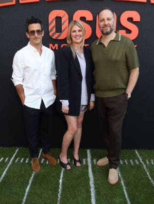 Los Angeles CA July 16: Noah Weinstein, Jamie McBriety, Jason Sterman. at We Are Osos Premiere held at The Pacific Design Center in Los Angeles, CA. on July 16, 2026 Credit: AdMedia Los Angeles USA - ZUMAa123 20260716_zaa_a123_304 Copyright: xADx