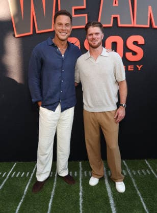 Los Angeles CA July 16: Blake Griffin, Ryan Kalil. at We Are Osos Premiere held at The Pacific Design Center in Los Angeles, CA. on July 16, 2026 Credit: AdMedia Los Angeles USA - ZUMAa123 20260716_zaa_a123_326 Copyright: xADx