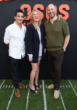 Los Angeles CA July 16: Noah Weinstein, Jamie McBriety, Jason Sterman. at We Are Osos Premiere held at The Pacific Design Center in Los Angeles, CA. on July 16, 2026 Credit: AdMedia Los Angeles USA - ZUMAa123 20260716_zaa_a123_332 Copyright: xADx