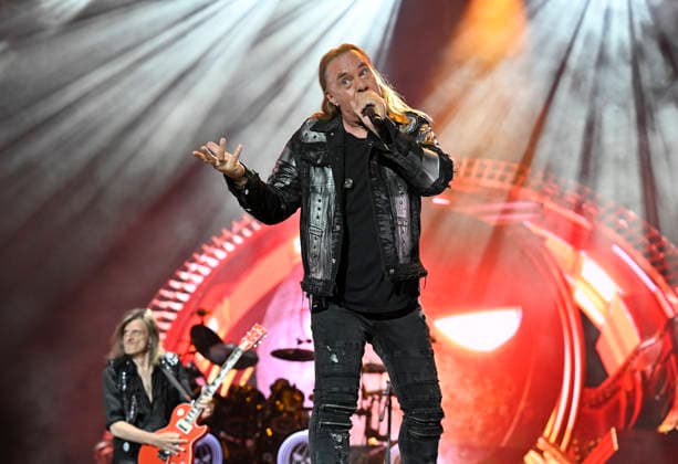Singer Andreas Deris of the German metal band Helloween perform during the International Music Festival Masters of Rock in Vizovice near Zlin, Czech Republic, July 16, 2026. (CTKxPhoto DaliborxGluck) CTKPhotoP2026071608374  CTKPhotoP2026071608374