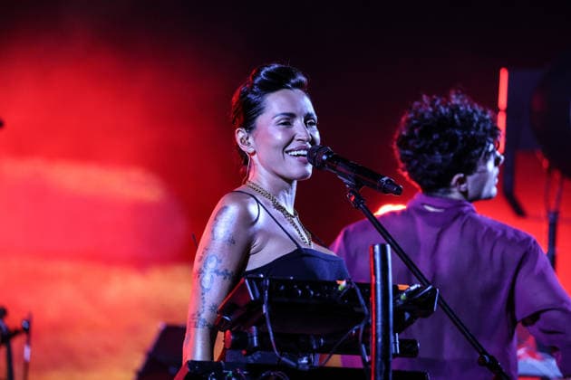 IPA86755476 - Renata Roattino @jhonninaphoto during SERENA BRANCALE , Music Concert in CERVERE , Italy, July 16, 2026  Copyright: xRenataxRoattino LiveMediax xx 86755476