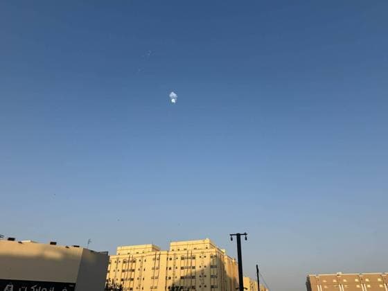 Air defense systems intercept missiles fired from Iran in Doha DOHA, QATAR - JULY 17: Smoke trails rise over Doha, Qatar as air defense systems intercept missiles fired from Iran, on July 17, 2026. Explosions were heard in several areas of Qatar, particularly in the capital, after the country s air defense systems were activated. Ali Altunkaya Anadolu Doha Qatar. Editorial use only. Please get in touch for any other usage.  Copyright: x2026xAnadoluxAlixAltunkayax