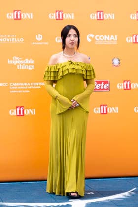 July 17, 2026, Giffoni Valle Piana, Salerno, Italy: Actress and content creator Sabrine El Mayel attends the photocall at 56th Giffoni Film Festival 2025 in Giffoni Valle Piana, Salerno, Italy on July 17, 2026. Giffoni Valle Piana Italy - ZUMAl175 20260717_zip_l175_010 Copyright: xFrancescoxLucianox